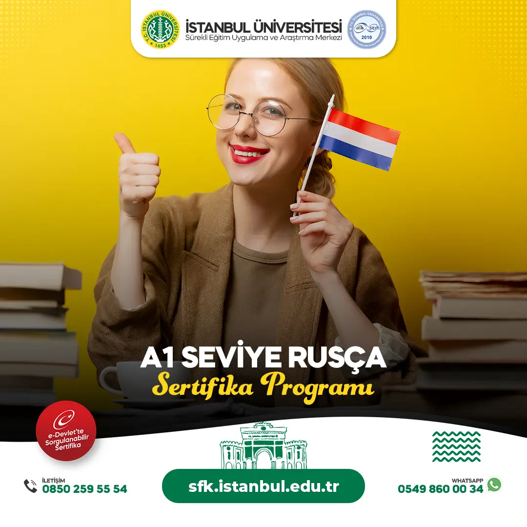 A1 Seviye Rusça Eğitimi